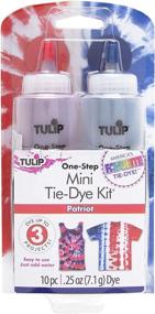 img 4 attached to Colorful Patriot Pride: 2-Pack Mini Tulip One-Step Tie Dye Kit