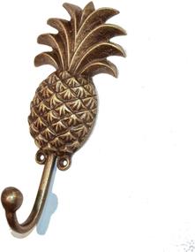 img 3 attached to Pineapple Brass Hook Medium Single