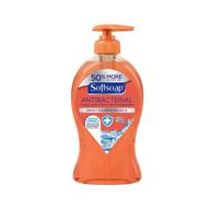 🧼 softsoap crisp clean antibacterial hand soap pump - 11.25 fl oz logo