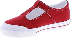 img 4 attached to FOOTMATES Sneakers Custom Fit Slip Resistant Vulcanized Girls' Shoes for Flats