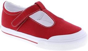 img 1 attached to FOOTMATES Sneakers Custom Fit Slip Resistant Vulcanized Girls' Shoes for Flats