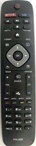 img 3 attached to 📱 New Philips PHI-958 Remote Replacement for Phillips URMT39JHG003 YKF340-001: Compatible with Various Philips TVs and Bluray DVD Players