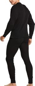 img 3 attached to 🔥 CQR Men's Thermal Underwear Set: Stay Warm in Winter with Midweight Waffle Knit Thermal Top and Bottom – Long Johns featuring Fly for Cold Weather