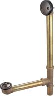 kingston brass dll3165 16 inch overflow logo