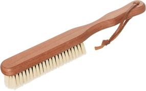 img 4 attached to 🧹 Redecker Natural Pig Bristle Cashmere Brush: High-quality Cleaning Tool with Oiled Pearwood Handle, Gentle Yet Thorough Cleaning, Made in Germany