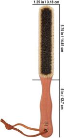 img 2 attached to 🧹 Redecker Natural Pig Bristle Cashmere Brush: High-quality Cleaning Tool with Oiled Pearwood Handle, Gentle Yet Thorough Cleaning, Made in Germany