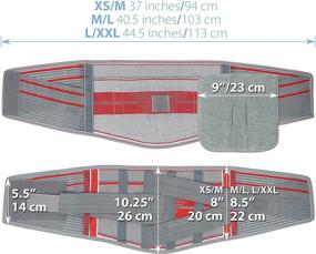 img 1 attached to ORTONYX Lumbar Support Lumbosacral Brace