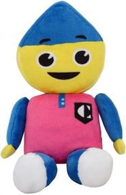 img 1 attached to Charlie's Colorforms City Plush Toys: Soft Stuffed Pillow Figure Dolls - 9.8 Inch Delight!