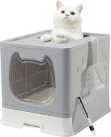 🐱 gefryco covered kitty litter box: optimal cat litter box for kittens and small cats logo