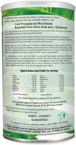img 2 attached to Premium Grass-Fed Vanilla Whey Protein Isolate Powder by Natural Nutra - Supports Muscle Growth, Bone Health, Metabolism, and Blood Circulation - Gluten-Free, Sugar-Free, Non-GMO - 13.3oz
