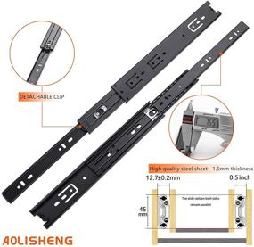 img 1 attached to 🗄️ AOLISHENG Extension Drawer: Enhancing Industrial Hardware with Superior Bearing Capacity