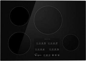 img 3 attached to Empava 30” Induction Cooktop: 4 Power Boost Burners with Smooth Ceramic Glass in Black – Efficient Electric Stove for a Stylish Kitchen, 30 Inch