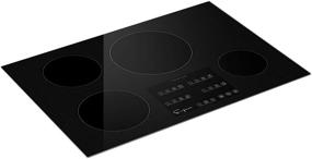 img 1 attached to Empava 30” Induction Cooktop: 4 Power Boost Burners with Smooth Ceramic Glass in Black – Efficient Electric Stove for a Stylish Kitchen, 30 Inch