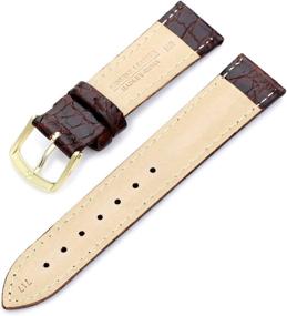 img 2 attached to Hadley Roma Womens Leather Watch Strap Men's Watches and Watch Bands