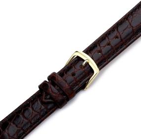 img 1 attached to Hadley Roma Womens Leather Watch Strap Men's Watches and Watch Bands