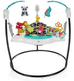 img 4 attached to Fisher Price FWY41 Animal Wonders Jumperoo