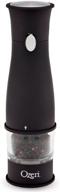 🌶️ ozeri artesio soft-touch electric pepper mill and grinder, bpa-free, enhanced black seo logo