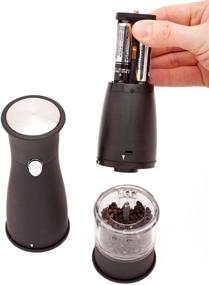 img 2 attached to 🌶️ Ozeri Artesio Soft-Touch Electric Pepper Mill and Grinder, BPA-Free, Enhanced Black SEO