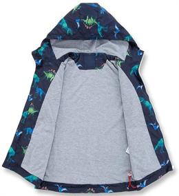 img 2 attached to 🧥 Shop the Best SHOOYING Waterproof Rain Coats Hooded Jackets for Girls and Boys