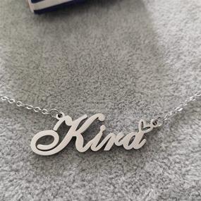 img 1 attached to 🎁 Customized Personalized Girls' Jewelry for Mother's Day and Christmas - RONKAHSHOW