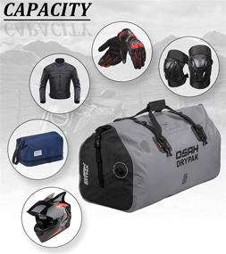 img 1 attached to Motorcycle Waterproof Reflective Luggage Accessories