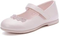 👟 weestep infant toddler little ballerina girls' flat shoes logo