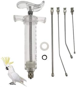 img 4 attached to FLAdorepet Reusable Feeding Stainless Medicine