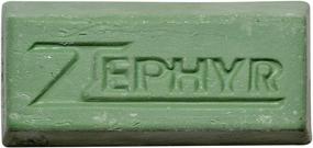 img 2 attached to Шлифовочный круг Zephyr 8 дюймов Green Hall с зеленым бруском среднего/легкого реза - 1 упаковка