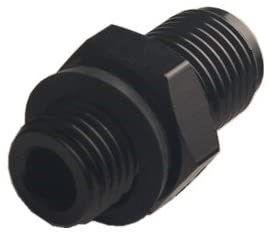 img 3 attached to 💧 Dewhel Black 6AN x 1/4NPS 4L80E GM Transmission Oil Cooler Adapter Fittings 1997-2007: High Quality & Compatible Upgrade for Improved Cooling Performance