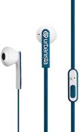 🎧 urbanista san francisco ergonomic earphones with remote and mic - blue petroleum/blue logo