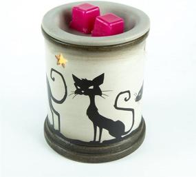 img 3 attached to 🎃 Halloween Scented Wax Warmer - Scentsational Spooky Season Collection - Electric Melter & Burner for Autumn Fragrance - Home Air Freshener Gift (Spooky Cat)