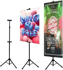 img 3 attached to 📣 Maximize Visibility with the Double Floorstanding Poster Holder Double Sided