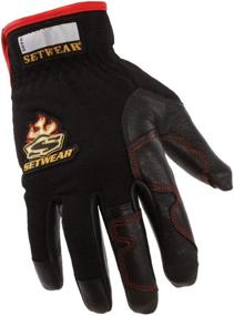 img 2 attached to 🧤 Setwear Leather Heat Resistant Gloves