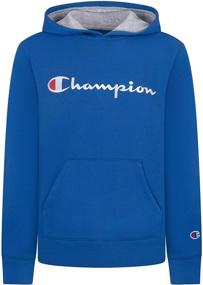 img 4 attached to Champion Clothes Sweatshirts Heritage Sweatshirt Boys' Clothing