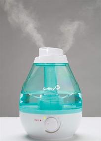 img 3 attached to 🌬️ Stay Healthy with Safety 1st 360 Degree Cool Mist Ultrasonic Humidifier, Seafoam, One Size