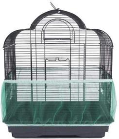 img 1 attached to 🐦 TIANRUOXIAOKE Universal Bird Cage Seed Catcher: Ensuring Clean Surroundings for Your Parrot Cage