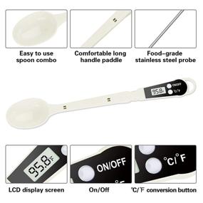 img 1 attached to YOUDU Instant Read Meat Thermometer