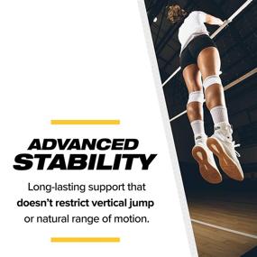 img 1 attached to 🏐 High-performance Ankle Injury Prevention Gear for Volleyball, Basketball, and Occupational Safety