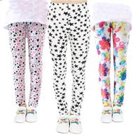 👗 ehdching printing fashion toddler leggings: stylish girls' clothing for ultimate comfort and style logo