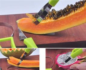 img 1 attached to Stainless Scooper Remover Watermelon Perfect