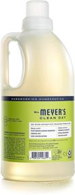 img 3 attached to 🍋 Mrs. Meyer's Clean Day Liquid Laundry Detergent: Cruelty Free, Biodegradable Formula with Essential Oils, Lemon Verbena Scent - 64 oz (64 Loads)