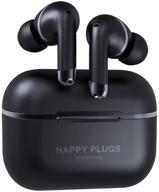 happy plugs air anc black logo