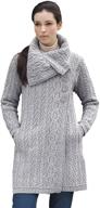 π aran crafts women's collar x4416 xxl sgry - stylish & comfortable women's clothing logo