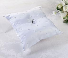 img 1 attached to 💍 Lillian Rose Large Multicolored RP123 W Scattered Pearl Ring Pillow