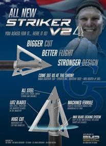 img 2 attached to 💥 G5 Striker V2 100 gr. Broadhead 3 Pack