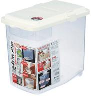 🍚 japanbargain 1826: premium japanese rice & pet food storage container, 22 lbs capacity – ideal for dry dog food, cat food & dry food storage логотип