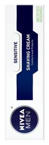 img 1 attached to NIVEA MEN Sensitive Shaving Cream, 3.5 oz Tube for Gentler Shaving Experience