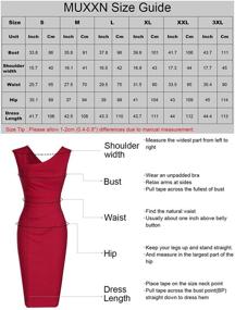 img 2 attached to MUXXN Womens Length Bridesmaid Junior Women's Clothing for Dresses