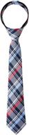optimized search: spring notion 🔍 plaid tartan zipper boys' necktie accessories logo