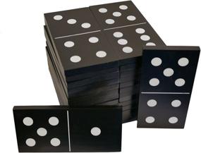 img 2 attached to 🎲 Get Out Wooden Dominoes: A Fun and Versatile Set of 28 Pieces